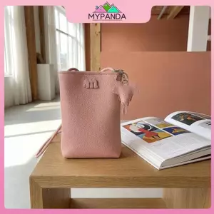 Ví da PU dung tích lớn MYPANDA dành cho nữ Túi xách đeo chéo hợp thời trang Túi đeo vai nhẹ để làm việc và mua sắm.