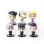 PS1 6 Chiếc Cuộc Phiêu Lưu Kỳ Dị Của JoJo: Kim Cương Không Thể Phá Vỡ Rohan Kishibe Chibi Nhân Vật Hành Động Bộ Trang Trí SP1