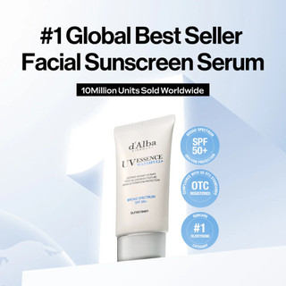 d'Alba Waterfull Essence Suncream – Chống nắng nâng tông, căng bóng glass skin (50ml)