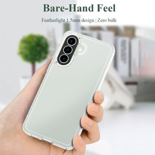 Lereach Ốp lưng trong suốt cho Samsung Galaxy A57 A37 A56 A55 A54 A16 4G 5G - Siêu mỏng chống sốc | Chống xước