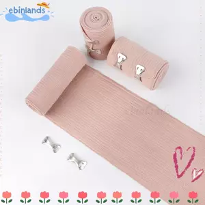 Băng thun cao EBINLANDS, Băng quấn nén mạnh chống mồ hôi thoáng khí, hợp thời trang với kẹp bổ sung Dây buộc màu da