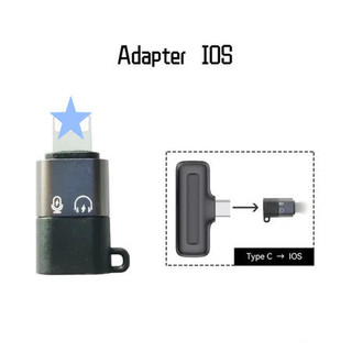 【COD】Phụ kiện âm thanh thông minh: đầu chuyển Light ning to Type C cho mic không dây, tương thích đa dạng thiết bị iOS.