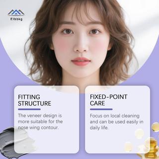 ELBBKG Gentle Nose Pore Strip Loại bỏ đầu Kiểm soát dầu Làm sạch sâu Peel Off để chăm sóc da mặt hàng ngày mới