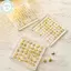 PUSKY 36 / 64 / 100 Lưới Hộp Bảo Quản Đậu Vàng Nhỏ Acrylic Chuyển Vàng Mặt Dây Chuyền Bộ Sưu Tập Hộp Chống Oxy Hóa Hộp Trưng Bày Vỏ Biển Từ Tính VN