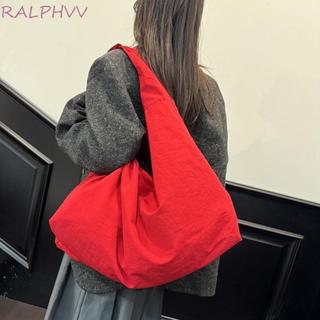 Túi đeo vai Nylon PENTAXZR, Túi Tote công suất lớn bằng vải phong cách Nhật Bản, Túi đựng đồ nhiều túi Polyester màu trơn phù hợp
