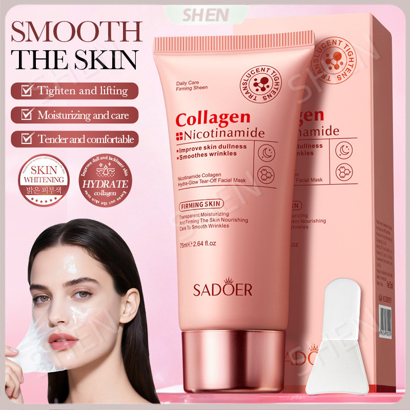 D.G Mặt nạ lột dưỡng ẩm Collagen SADOER Niacinamide