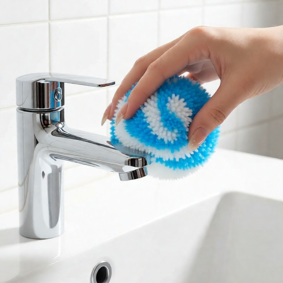 Bàn chải bồn rửa bóng vệ sinh phòng tắm Máy chà sàn chậu rửa