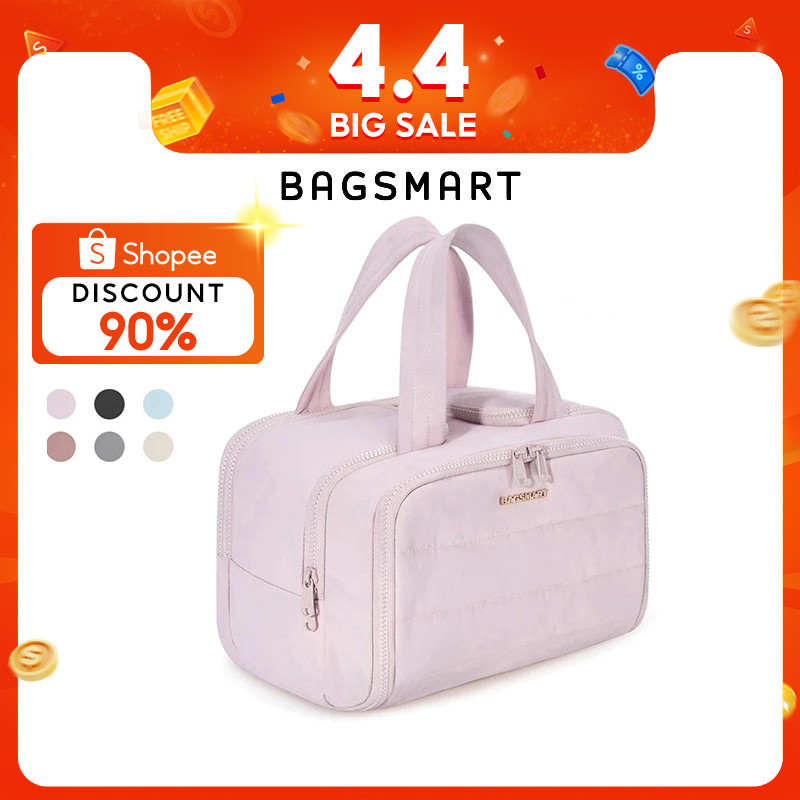 Bagsmart Túi Đựng Đồ Vệ Sinh Cá Nhân Chống Thấm Nước Túi Washbag Túi Đựng Đồ Trang Điểm Nhẹ Set - Hình Ảnh Thực Tế