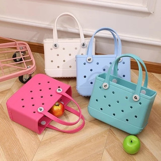 【BabyJoy】Túi thời trang đi biển du lịch dung tích lớn,chất liệu EVA cao cấp chống thấm,đáy chống trượt bền mài mòn