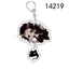 BH2 Bungo Đi Lạc Chó Nakajima Atsushi Dazai Osamu Anime Nhân Vật Merch Chibi Acrylic Móc Khóa Túi Charm HB2