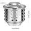 TRTR 1 Thép Không Gỉ Đa Năng Moka Nồi Bếp Espresso Nhôm Máy Pha Cà Phê Phụ Kiện Chống Bắn Van VN