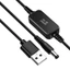 Cáp tăng cường di động Star 5V sang 12V USB sang DC5 Cáp chuyển đổi 5mm cho du lịch Thiết bị mạng ngoài trời Liên tục Op