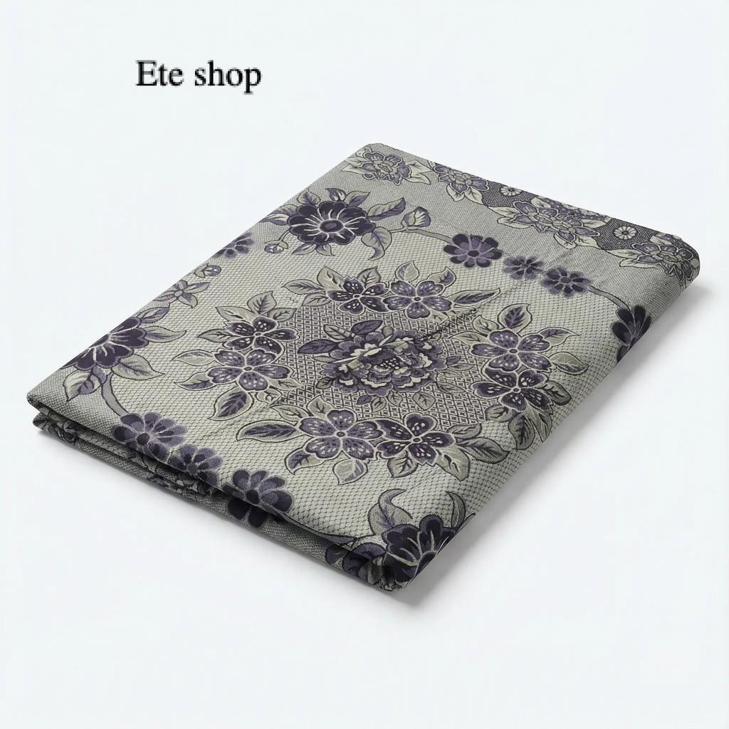 Chăn Mền thổ cẩm cao cấp 100% cotton, hoạ tiết hoa đẹp, nhiều màu kích thước 1m8x2m,