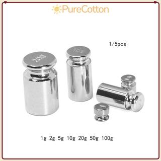 [COD] PURECOTTON0 1 / 5 Bộ hiệu chuẩn chính xác Công cụ chỉnh sửa chất lượng cao 1g / 2g / 5g / 10g / 20g / 50g / 100g Cân trọng lượng Gram