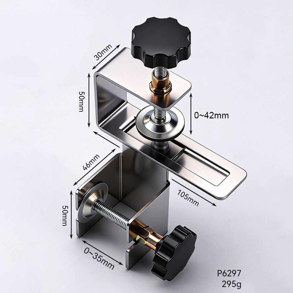 Kẹp lắp đặt ngăn kéo SIMPLEAID, Kẹp cố định ngăn kéo có thể điều chỉnh đa năng, Giá đỡ dày không có tay cầm Ngăn kéo gắn kẹp sửa chữa nội thất