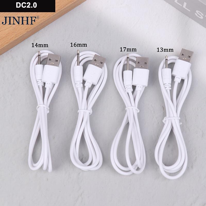 Cáp sạc JINHF USB 2.5 Dây nguồn âm thanh cho máy mát xa có thể sạc lại Phụ kiện nguồn USB HOT