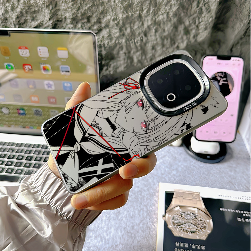Dành cho iQOO 15 13 12 Pro Z10 Turbo Pro Z9 Neo 10 / 9 Sóng gió _ CHISA Micro Matte Vỏ điện thoại cứng cho iQOO Z9 Turbo Z8 Vỏ iQOO chống sốc
