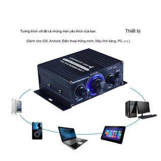 Bộ Khuếch Đại Công Suất Âm Thanh HiFi Chuyên Nghiệp,2026 Công Suất 200W+200W, 2 Kênh, Có Đầu Vào RCA