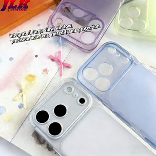 [JLK] Nâng cấp tức thì Vỏ TPU mờ sang trọng 17Pro / 17ProMax cho iPhone 13 14 15 16 17 Pro Max Bảo vệ chống sốc Vỏ mềm trong suốt