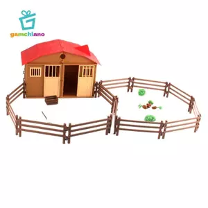 Gamchiano DIY Making Farm Scene Playset Đồ chơi trẻ em
