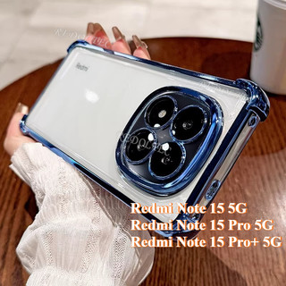 Ốp lưng Redim Note 15 15Pro Note 15 Pro + 5G Thiết kế mới Vỏ trong suốt chống sốc bốn góc Redmi Note 15 Pro Plus Ốp lưng mềm siêu mỏng