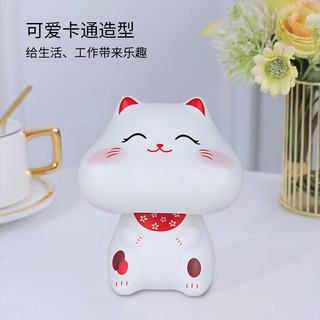 Năng Lượng Mặt Trời Dễ Thương Đầu Lớn Mèo May Mắn Tự Động gật đầu Trang Trí Ô Tô Sáng Tạo Đồ Trang Trí Văn Phòng Giải Nén Mèo K8QY