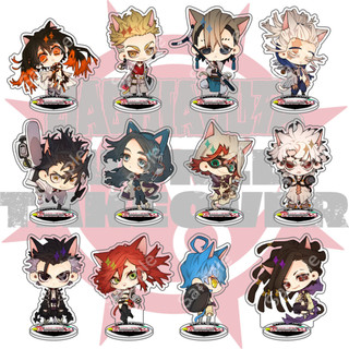 Anime Manga Gachiakuta 10cm Acrylic Stand Model Plate Keychain Rudo Enjin Riyo Jabber Desk Decor Collection Cosplay