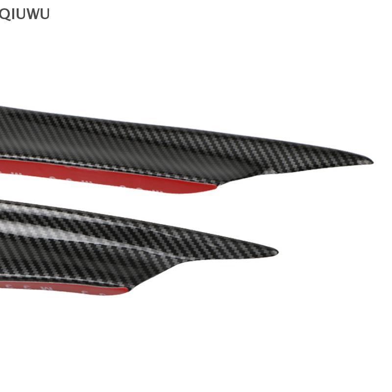 QIUWU Cản Trước Bên Canards Splitter Vây Cánh lướt gió cản trước đa năng.