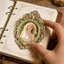 Thu Nhỏ Khung Hình Cổ Nhựa Nhỏ Vintage Trang Trí Chụp Ảnh 9 Miếng Mini DIY Hình Hiển Thị jiwvn