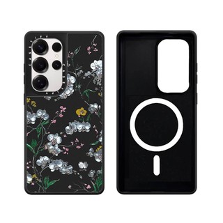Từ Bướm Nhánh Gương Cứng Phone Case Dành Cho Samsung Galaxy S25 24 23 UItra S25 24 23 Plus Vỏ Bảo Vệ Chống Sốc