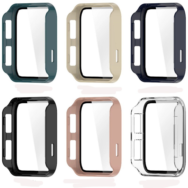 Vỏ bảo vệ chống sốc PC cho Garmin VenuX1 Kính cường lực + Vỏ PC cho đồng hồ thông minh Garmin Venu X1 Vỏ bảo vệ cứng Vỏ da