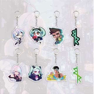 Anime Acrylic Cyberpunk Edgerunners  lucy Keychain for Accessories Bag Lucyna KushinadaRebecca