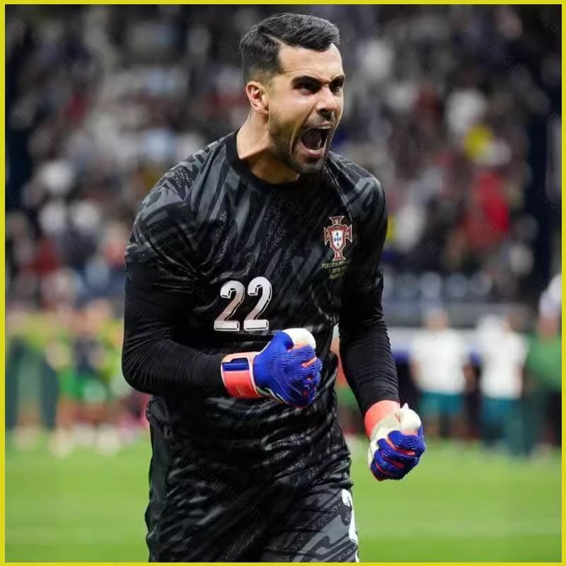 Áo thun bóng đá Diogo Costa Bồ Đào Nha Cúp Châu Âu 2024 - Phù hợp trẻ em, người lớn và plus size
