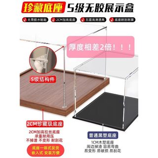 [Hộp trưng bày mô hình] Thích hợp cho Ruoke Ruolai Hộp nhạc tròn vui vẻ Hộp trưng bày Acrylic Hộp nhạc Hộp chống bụi Hộp lưu trữ hình