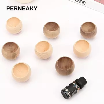 Máy khuếch tán tinh dầu PERNEAKY, Máy khuếch tán hương liệu dầu dễ bay hơi chậm bằng gỗ, Máy khuếch tán hương thơm Mini làm mới giấc ngủ khuếch tán hương liệu lâu trôi Văn phòng tại nhà