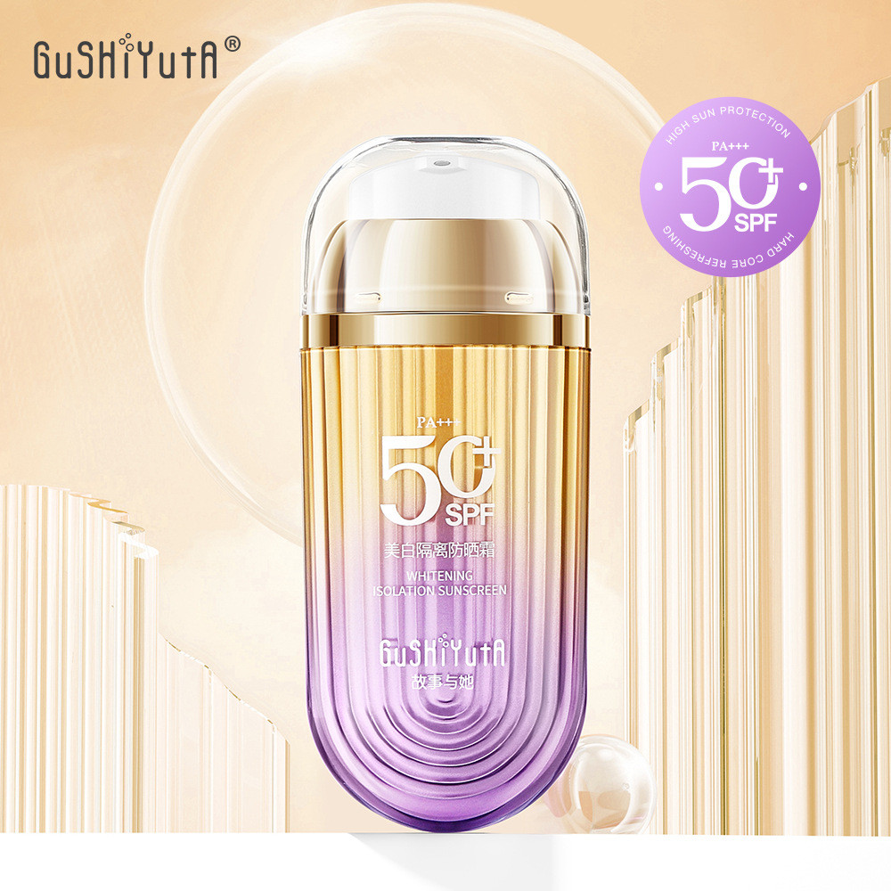 Story with Her Whitening Sunscreen SPF50 + PA + + + Kem chống nắng chống tia cực tím dưỡng ẩm làm mới 2.1