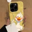 Ốp Điện Thoại Vịt Biye Dễ Thương Cho iPhone 17 16 15 14 13 12 11 Pro Max X Xr Xs Max 7 8 Plus