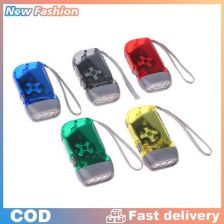 Led tay nhấn Dynamo Crank điện gió lên đèn pin mini tự tạo ra ngọn đuốc cắm trại Đèn Ngoài Trời nhà Nguồn cung cấp