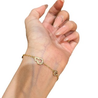 Vòng Tay Zircon Bầu Sang Trọng - Trang Sức Nữ Cao Cấp