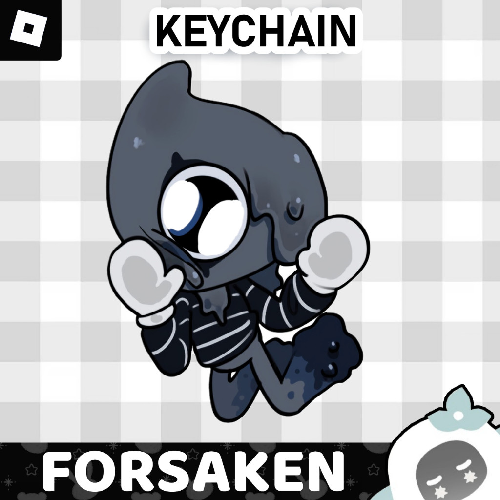 Ganci/móc chìa khóa Acrylic roblox Dandy's world-Toons Pack 2
