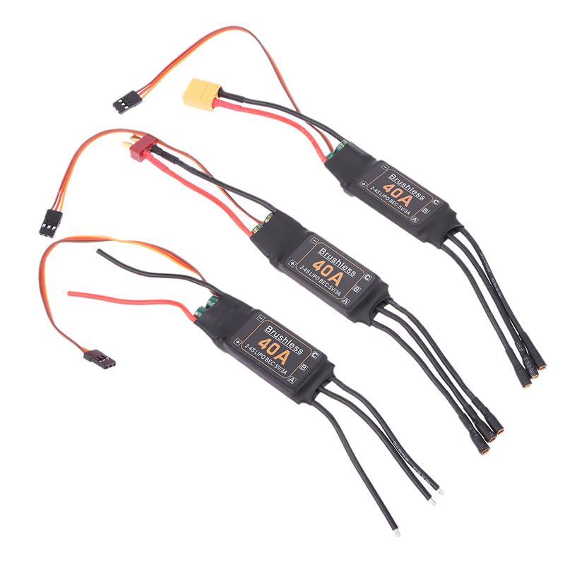 GOAY Mitoot Không Chổi Than 40A Tốc Độ ESC Bộ Điều Khiển 2-4S Với 5V 3A UBEC Cho RC FPV Quadcopter RC Máy Bay Trực Thăng VN