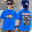 COD tại nhà, cartoon In, cotton Thun, đầu tròn, chủ đề trò chơi, Áo T, 1-11 tuổi, trẻ em