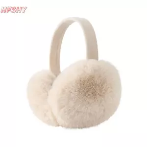 HFSHY Solid Soft Plush Ear Keep Warmer Winter Earmuffs Dành Cho Nữ Thời Trang Ngoài Trời Earflap Bảo Vệ Tai-Muffs Ear Cover VN