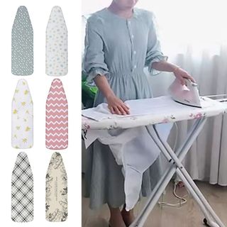 [Chất lượng cao] Vỏ bảng ủi THEHOMECO, Vải bảng ủi chịu nhiệt đàn hồi, Tấm chắn nhiệt ủi dày chống bẩn chất lượng cao cho phụ kiện bàn ủi