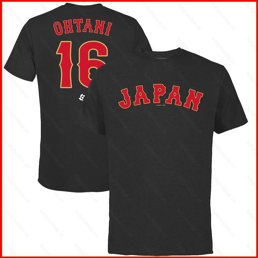 Áo thể thao Shohei Ohtani Legends 2023, Dành Cho Người Hâm Mộ Bóng Chày, Kích Thước Lớn SB1