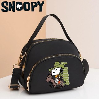 Túi đeo chéo Snoopy Túi xách in hình hoạt hình Túi đeo vai nữ dung tích lớn chất lượng cao