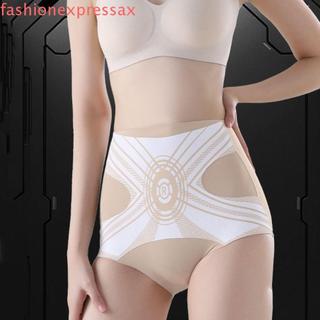 Máy định hình cơ thể sau sinh - Quần lót nữ cạp cao từ vải cotton, thoáng khí và nâng mông
