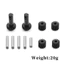 1 Bộ Bánh Răng Vi Sai Thép Planet Gear Sun Gear Cho 1 / 10 Trxs Slash 2WD Rustler Stampede Bandit 2WD 2382 Nâng Cấp Phần