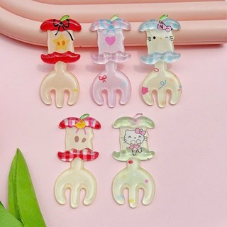 Set charm Dĩa trong hello kitty