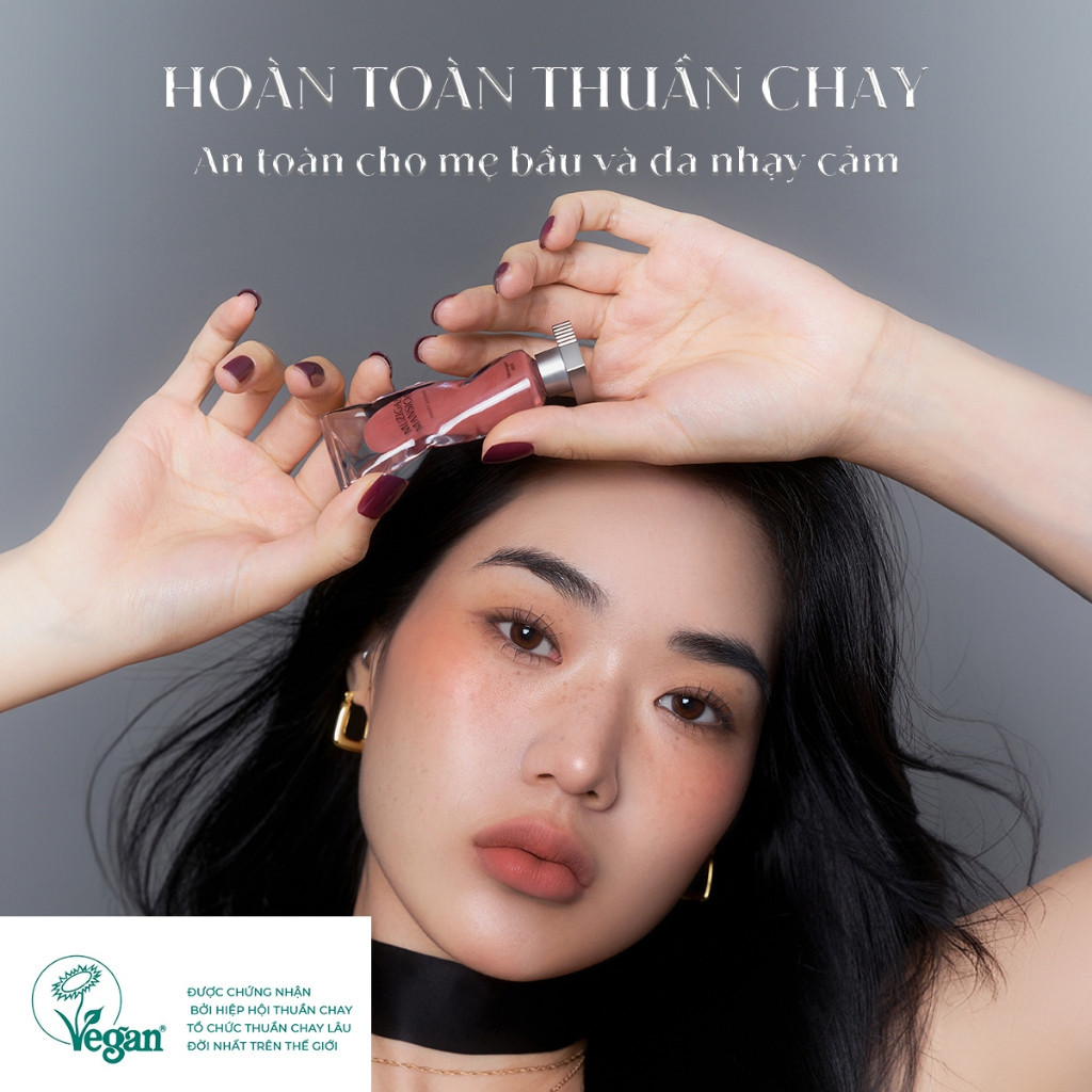 Son Lì MUZIGAE - Môi căng mọng, màu sắc rực rỡ, bền màu suốt ngày